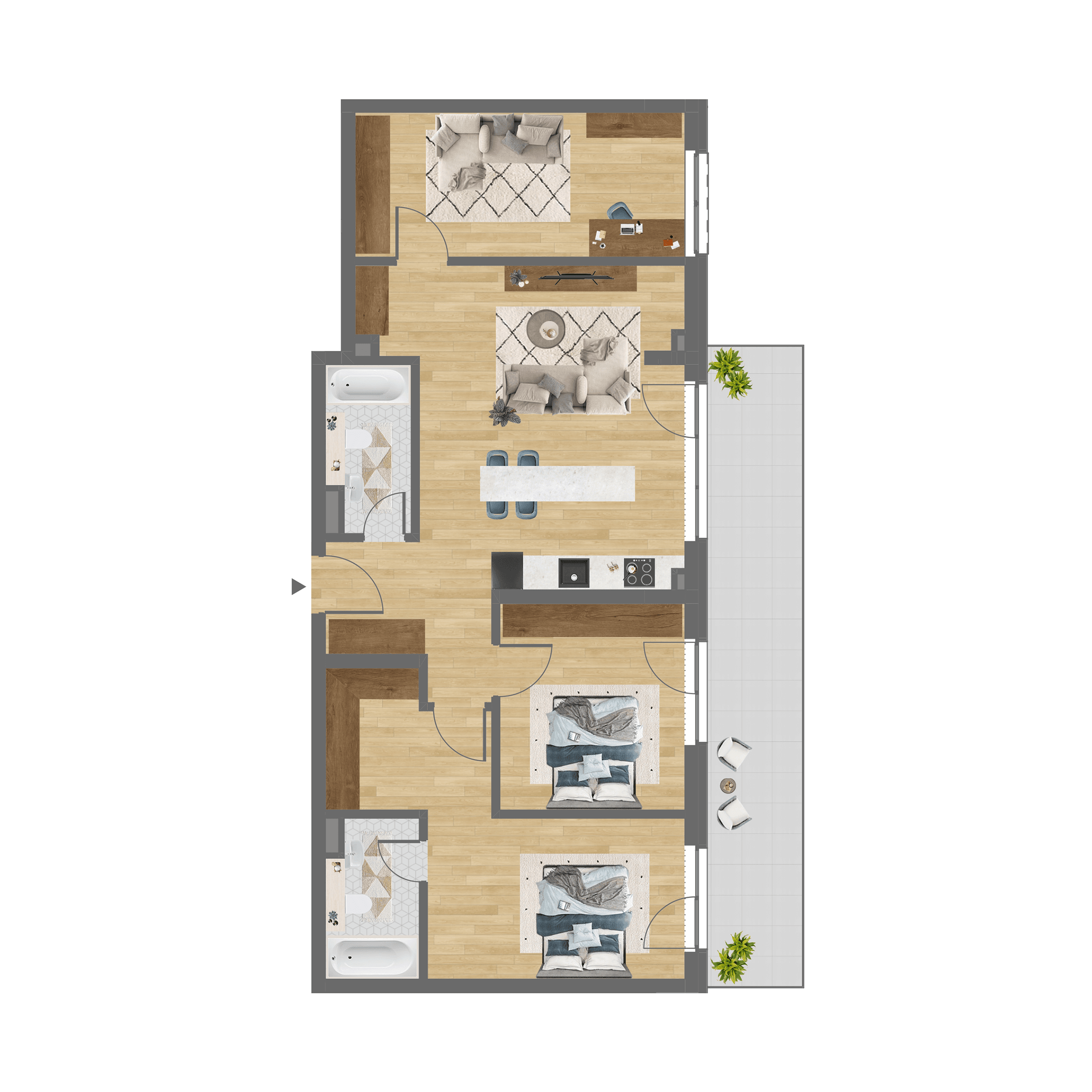 Apartament 4 camere în Cluj-Napoca | Citius